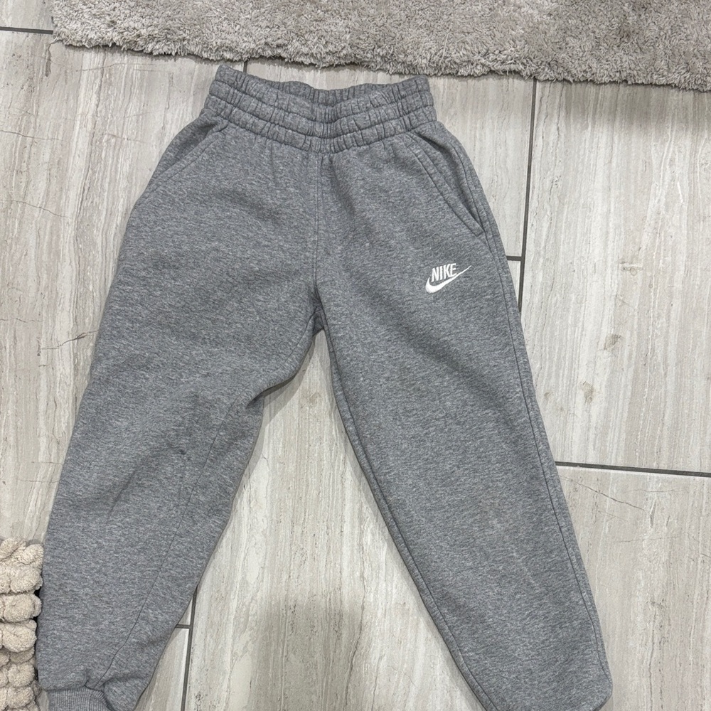 Nike Kids Charcoal Joggers